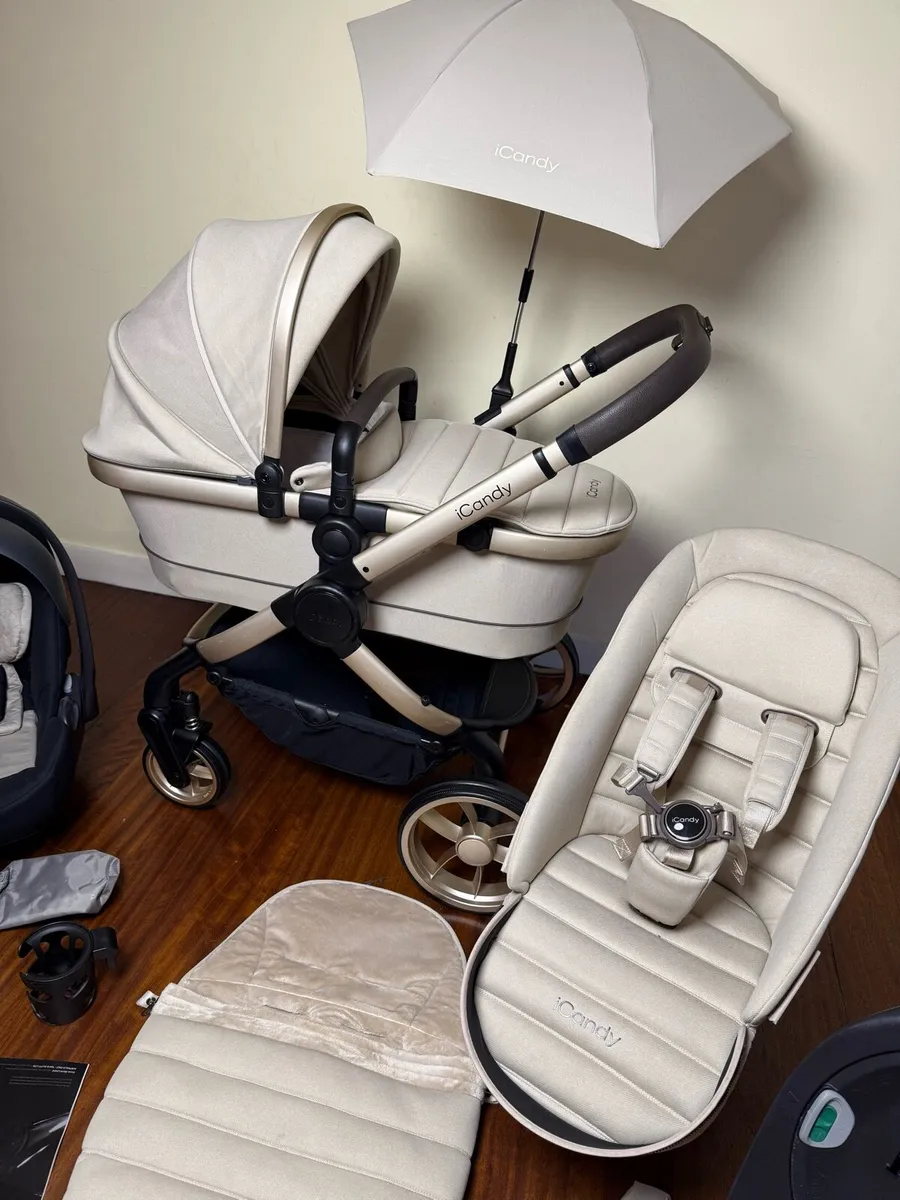 ICandy peach 7 Cybex car seat isofix - Image 2
