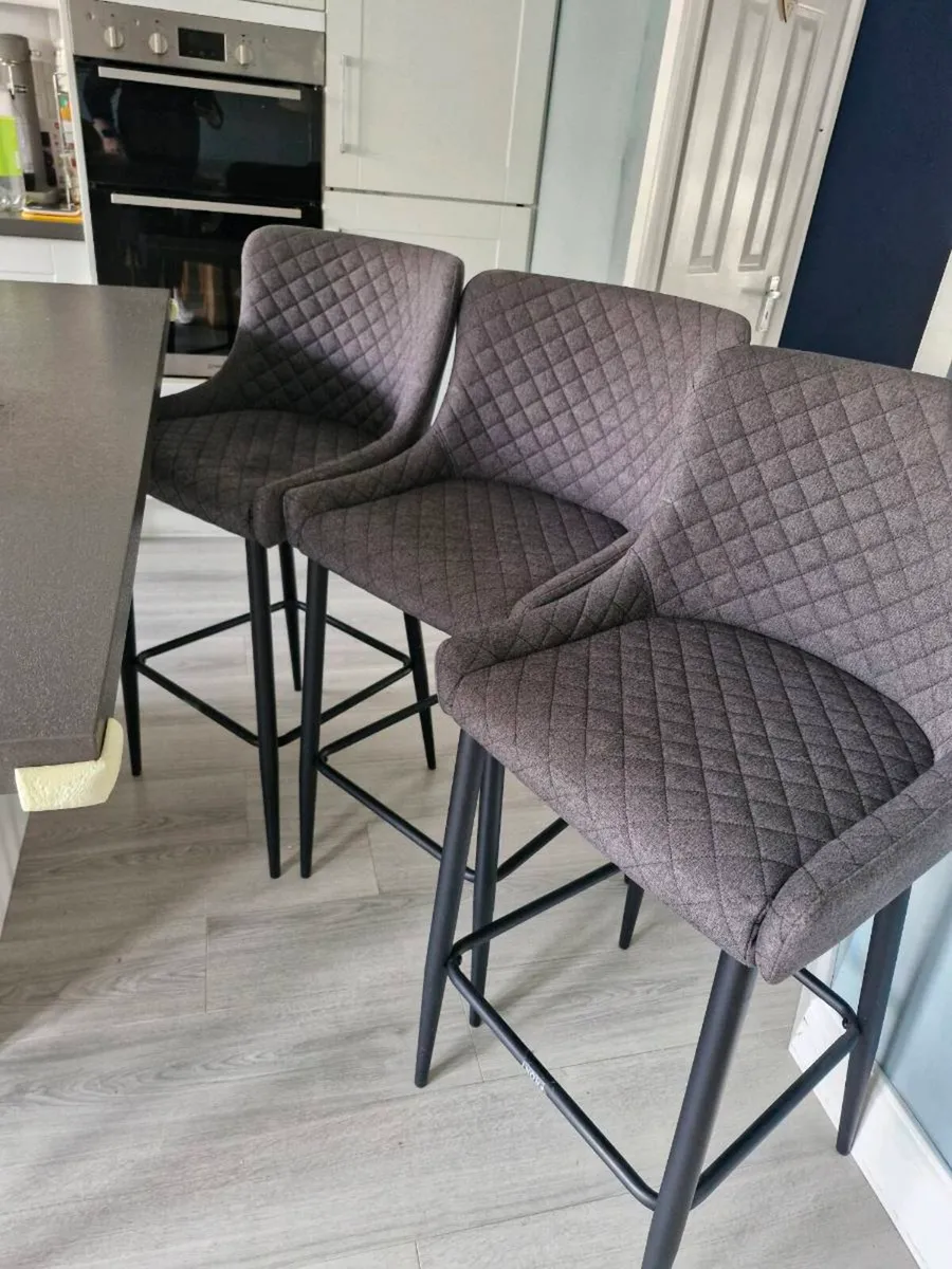 Set of 3 High Stools - Image 1