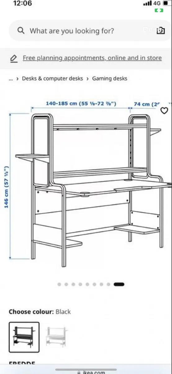 Computer/Gaming Desk - Image 3