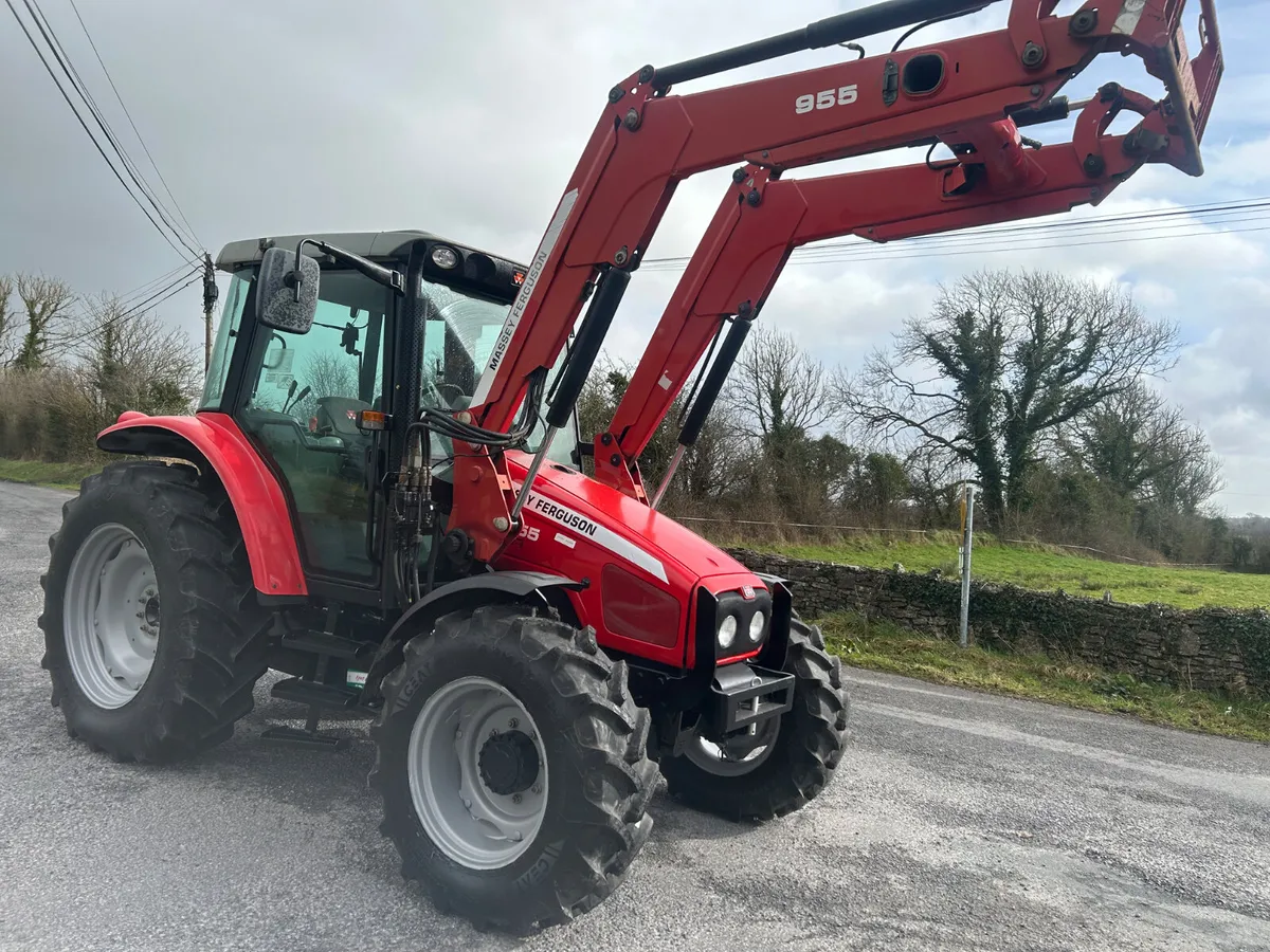 2008 Massey Ferguson 5455 with Loader - Image 3