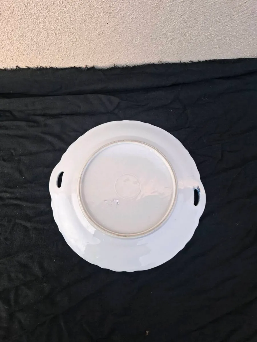 Willow plate service tray postage possible - Image 2