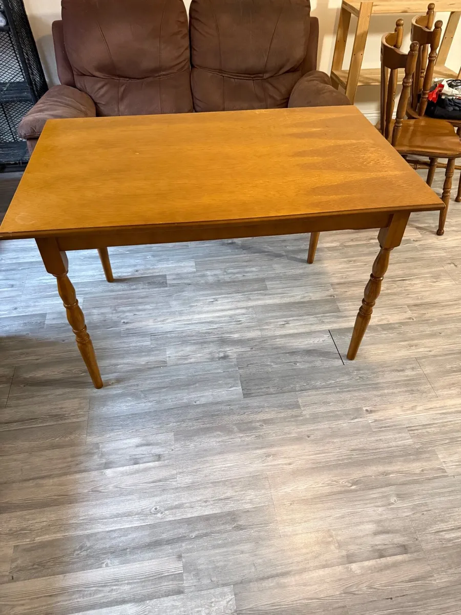 Wooden Table - Image 1