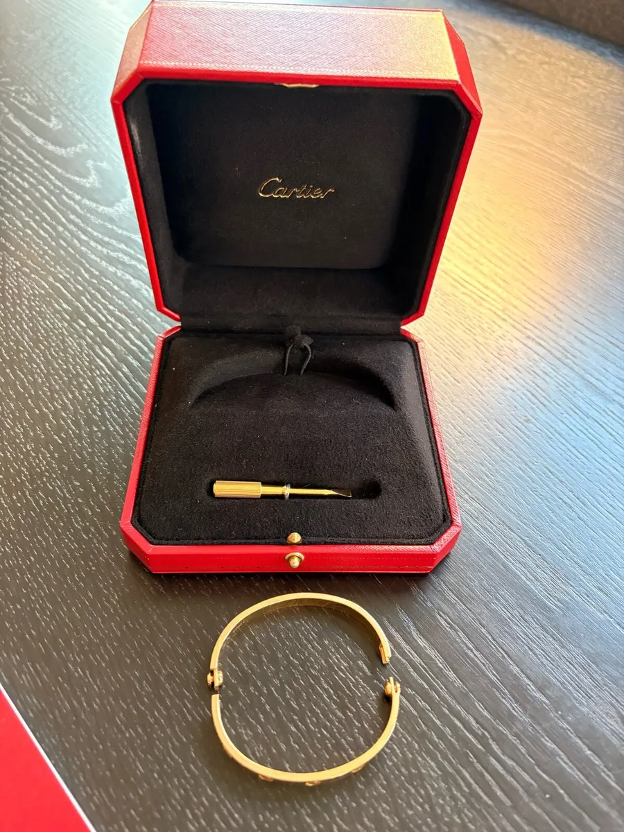 Cartier love bangle - 18ct gold - Image 2