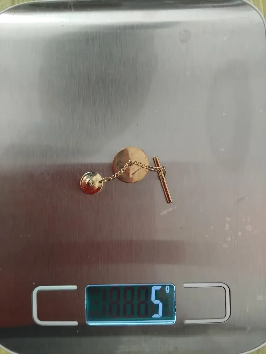 Gold Horse Tie Tack Pin - Image 3