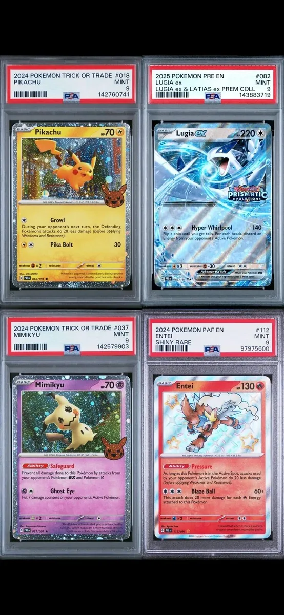 Pokemon Graded Cards PSA HOLO Espeon_sean - Image 3