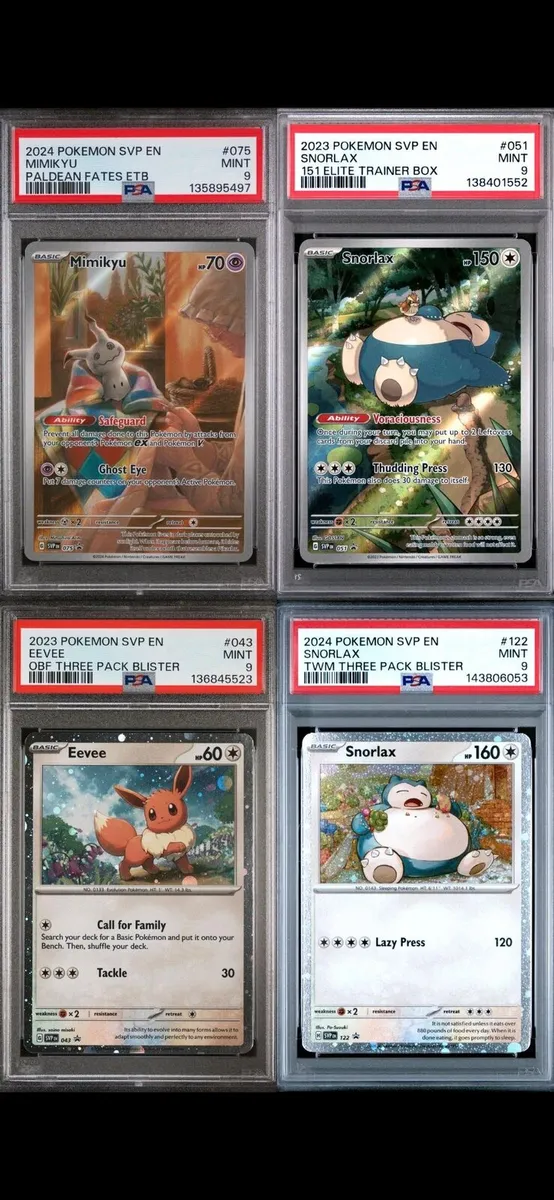 Pokemon Graded Cards PSA HOLO Espeon_sean - Image 2