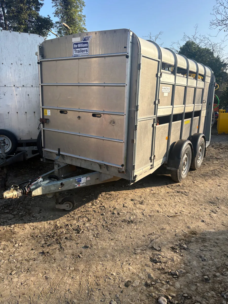Ifor Williams 12ft cattle trailer - Image 1