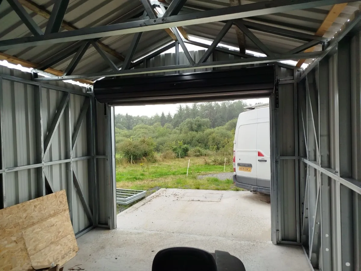 roller  door  almost  new,   anthracite - Image 3