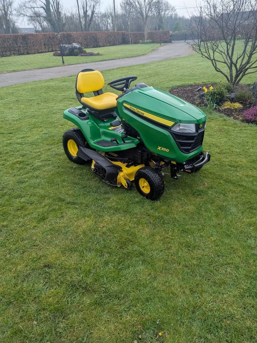John Deere X350 – Low 116 Hours – Kawasaki V-Twin - Image 1
