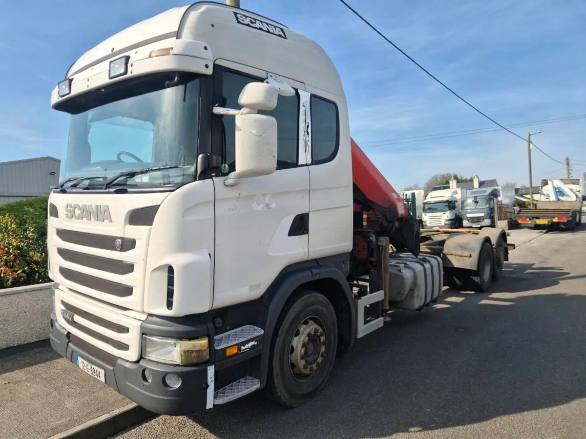 Scania p440 palfinger crane - Image 1