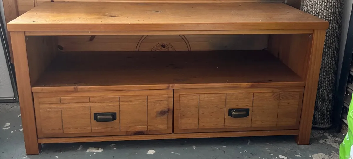 Wooden TV Unit - Image 1