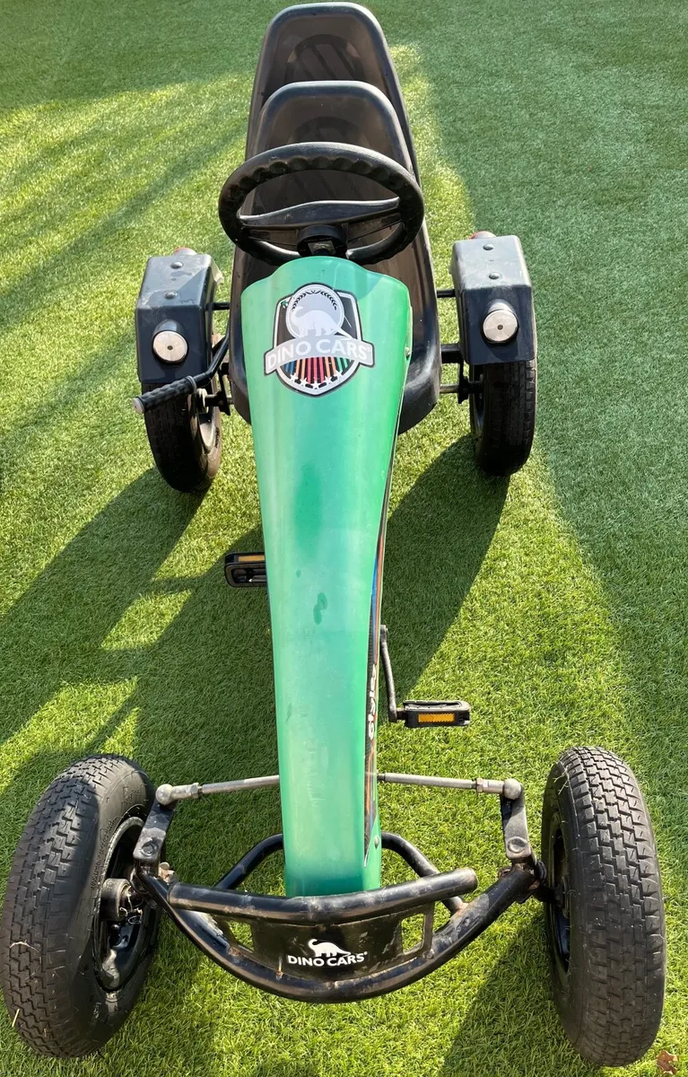 Dino Cars Double  Go Kart - Image 2