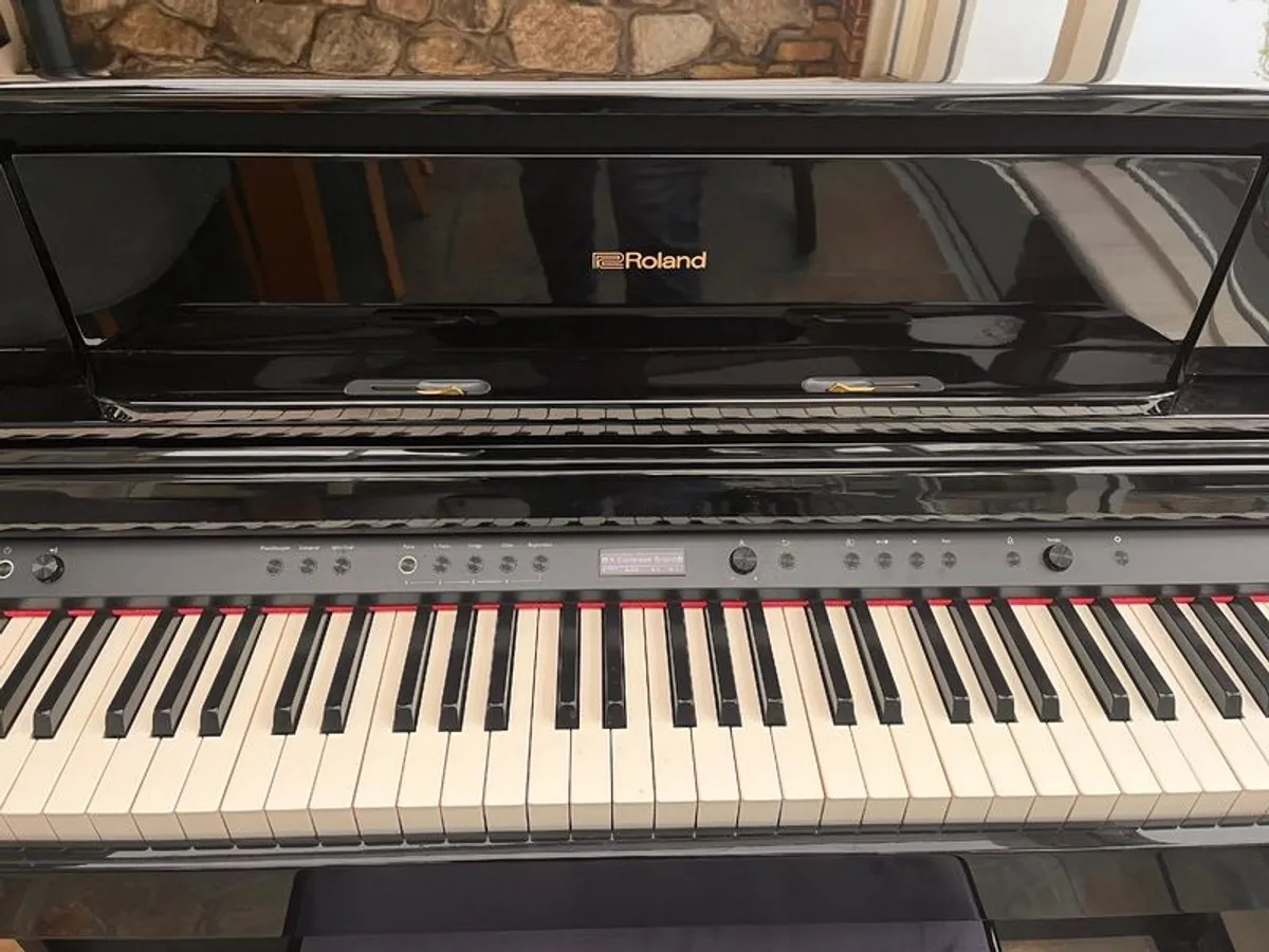 Roland LX-5 Digital Piano, Polished Ebony - Image 3