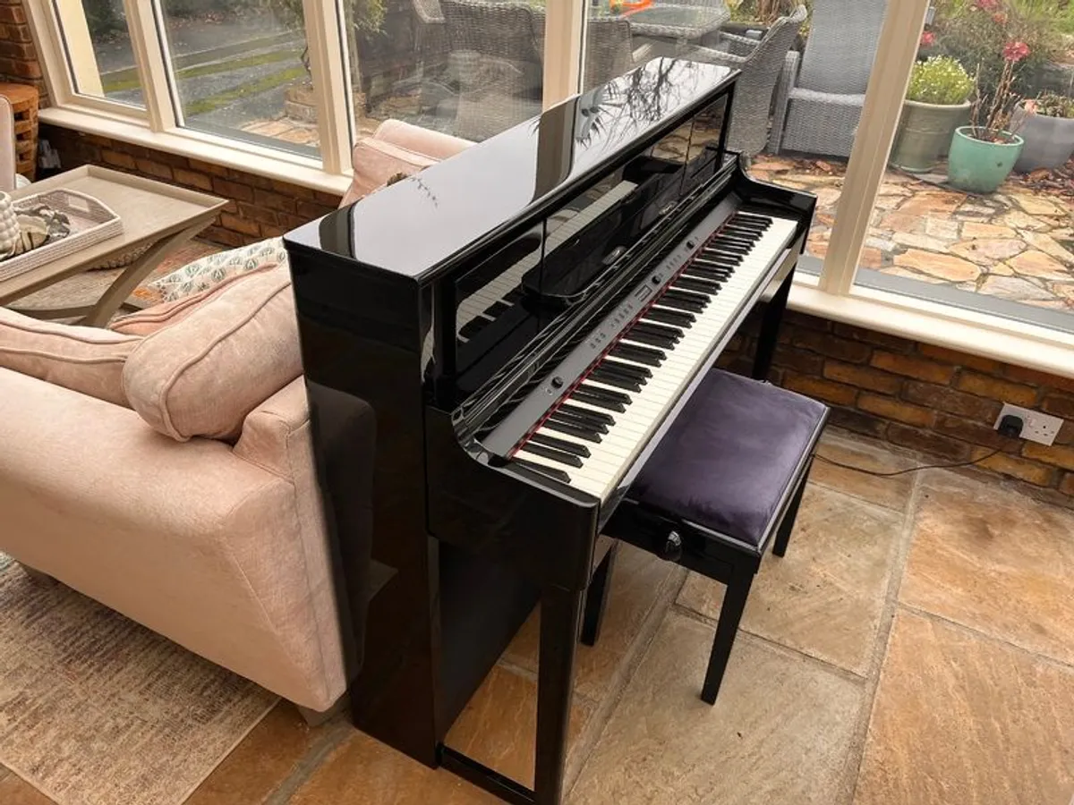 Roland LX-5 Digital Piano, Polished Ebony - Image 4