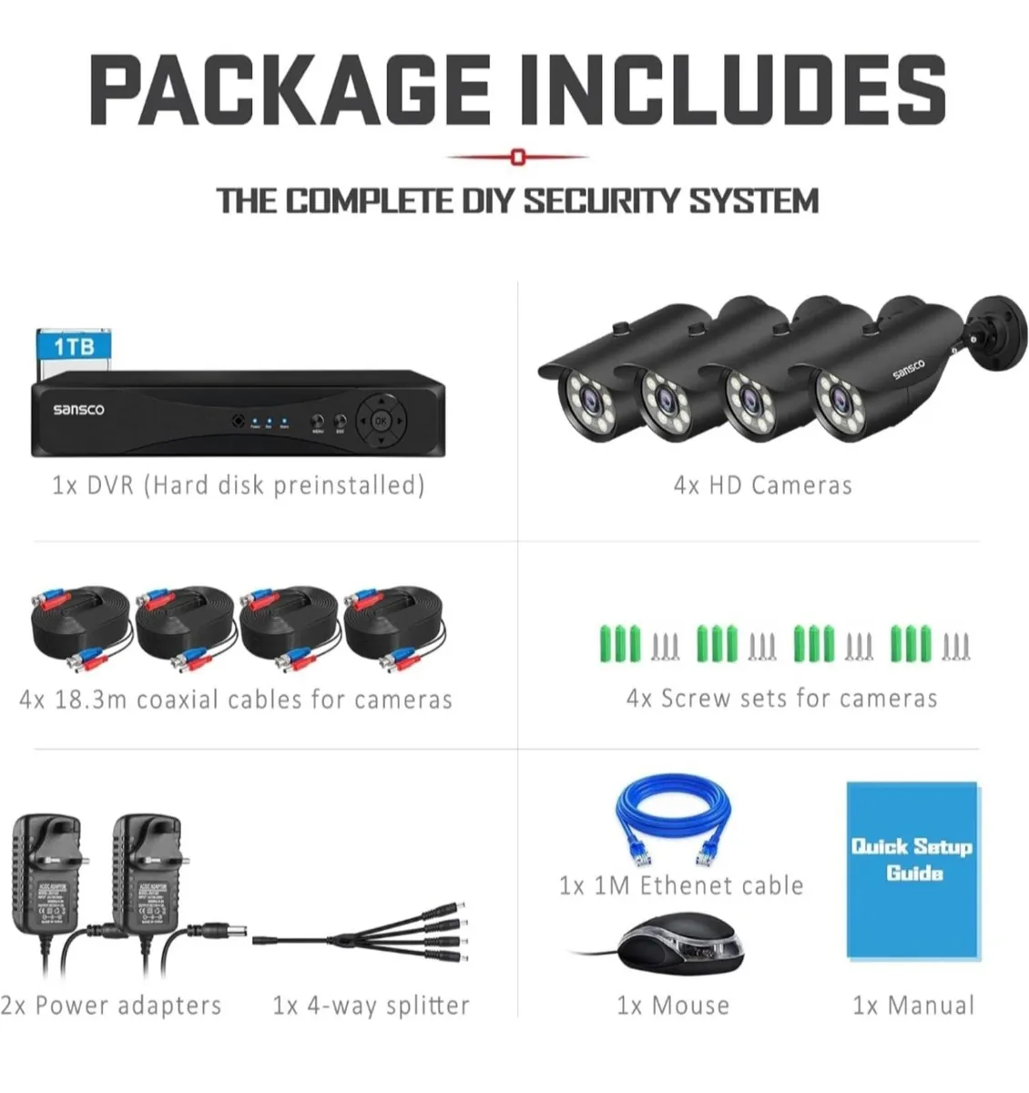 CCTV security system wired - Image 3