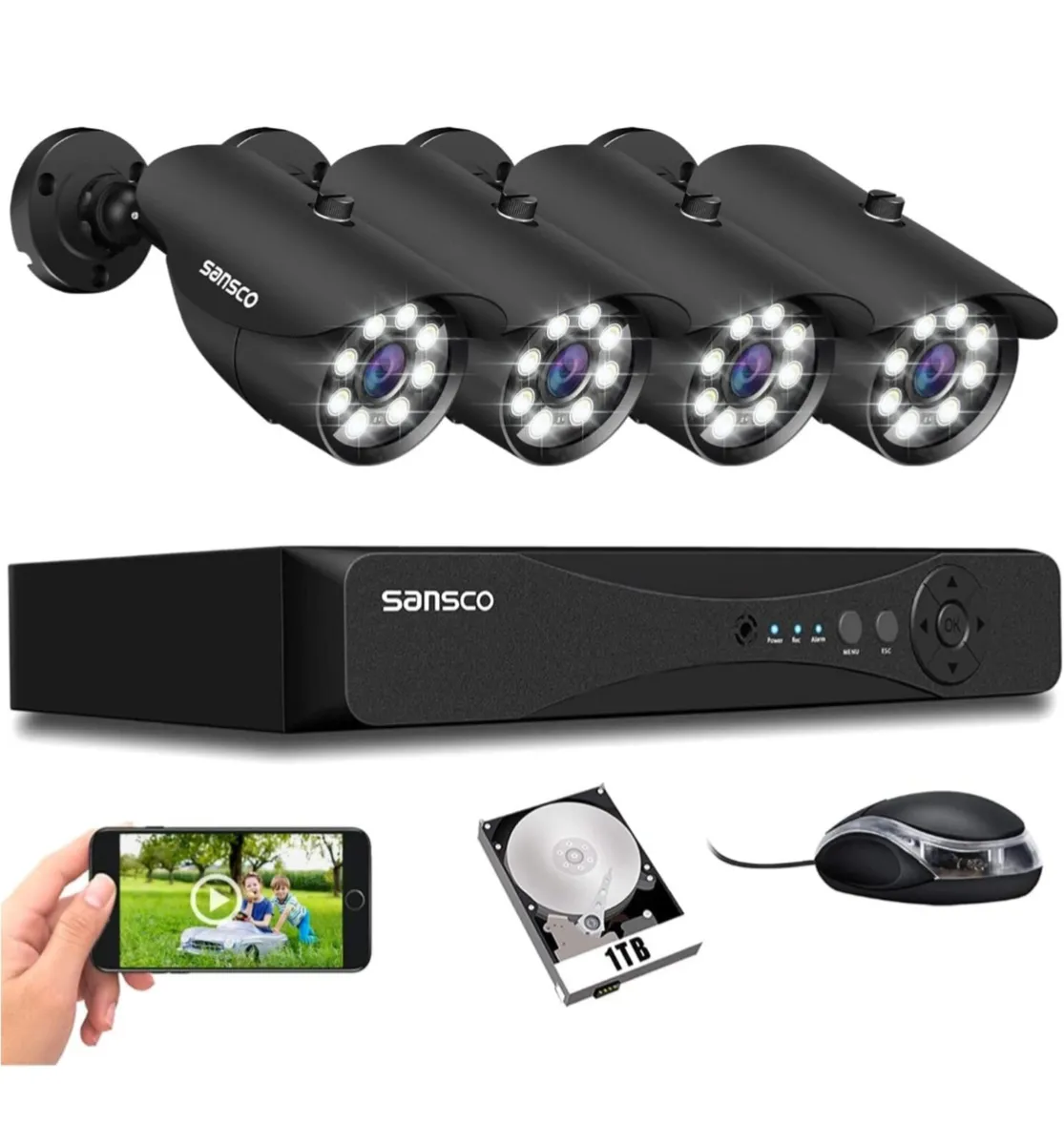 CCTV security system wired - Image 1