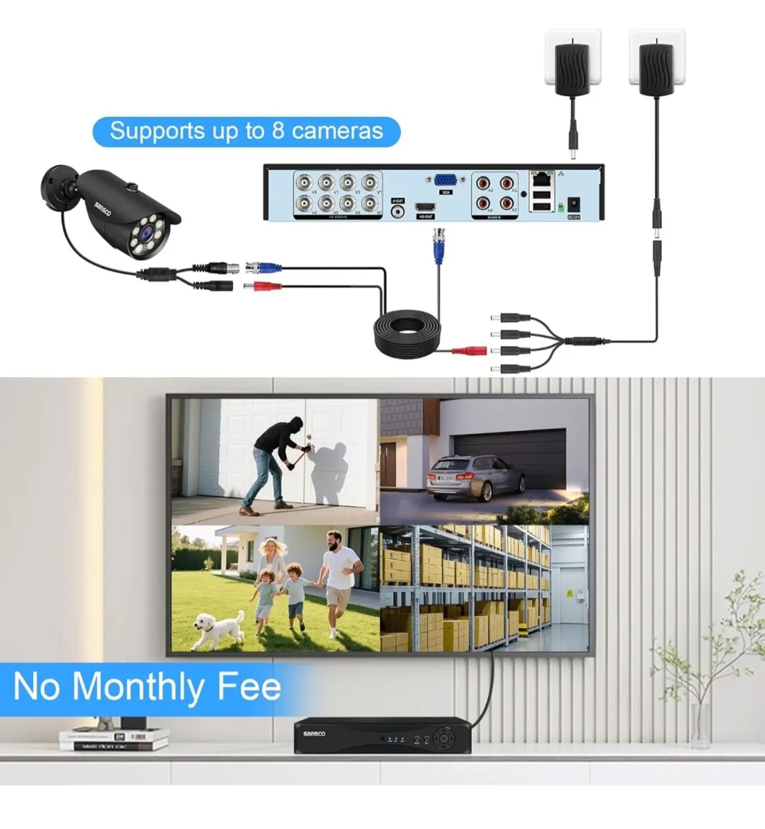 CCTV security system wired - Image 4