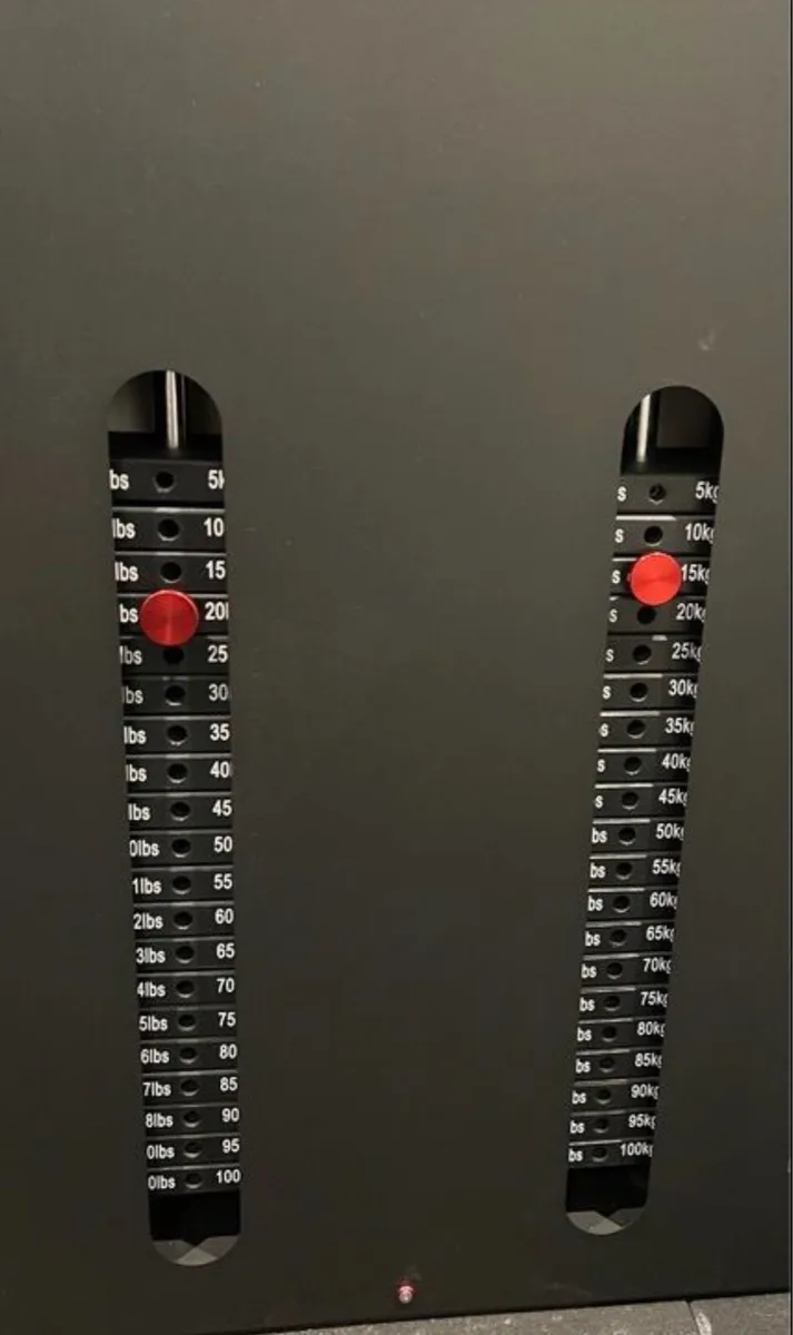 Slimline Cable Crossover 2 x 100kg stack (new) - Image 3