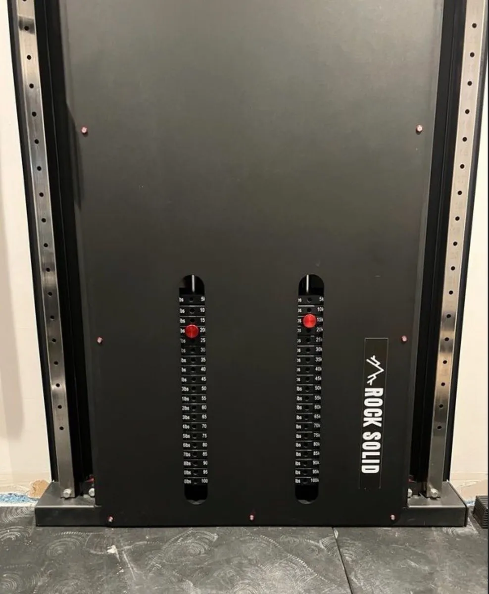 Slimline Cable crossover 2 x 100kg stack (new) - Image 2