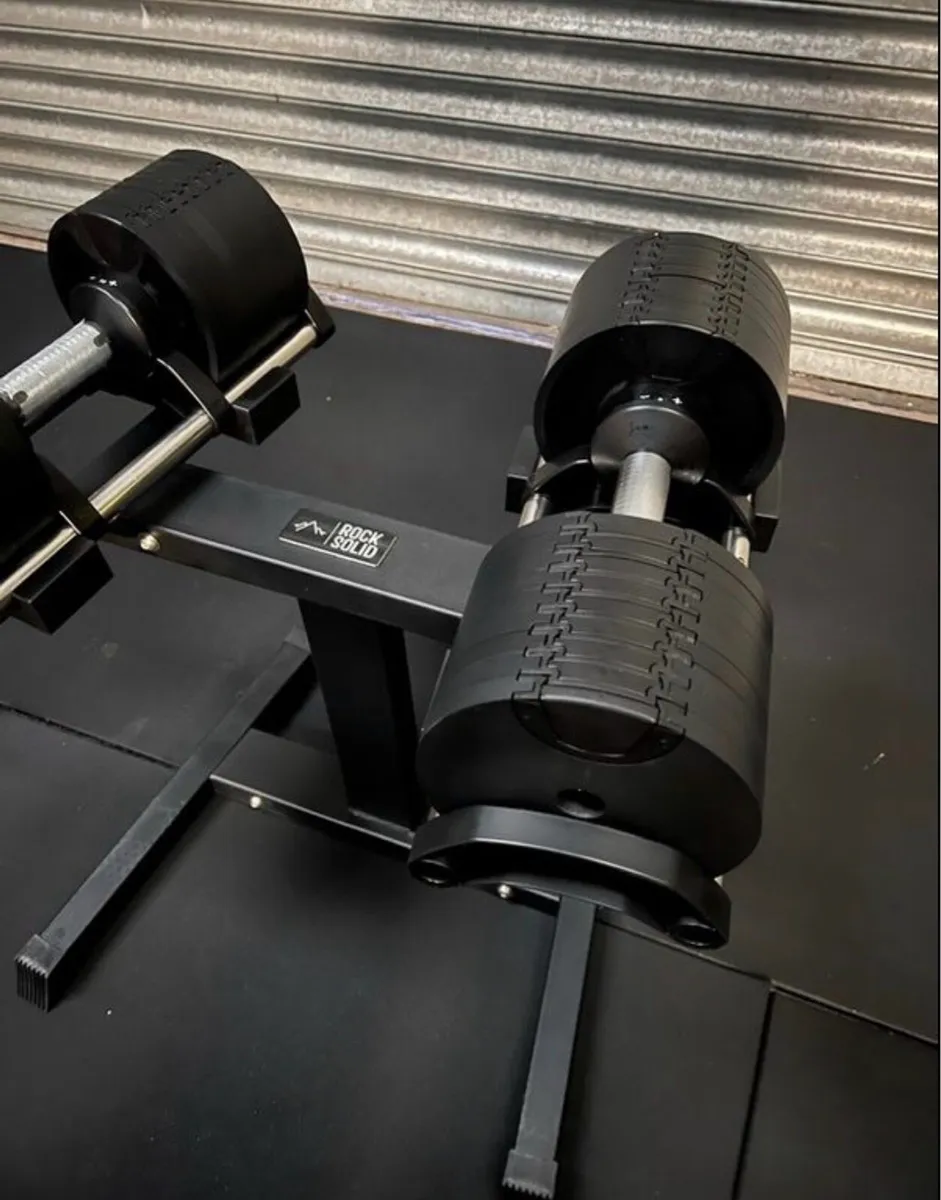 Adjustable Dumbbell 32kg (new) - Image 3