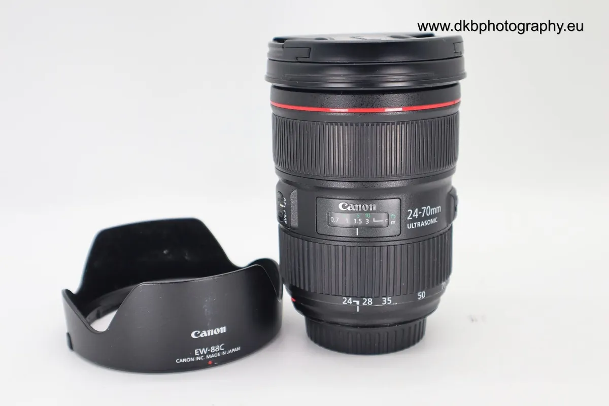 CANON EF 24-70mm F2.8L II USM LENS #0582 - Image 1