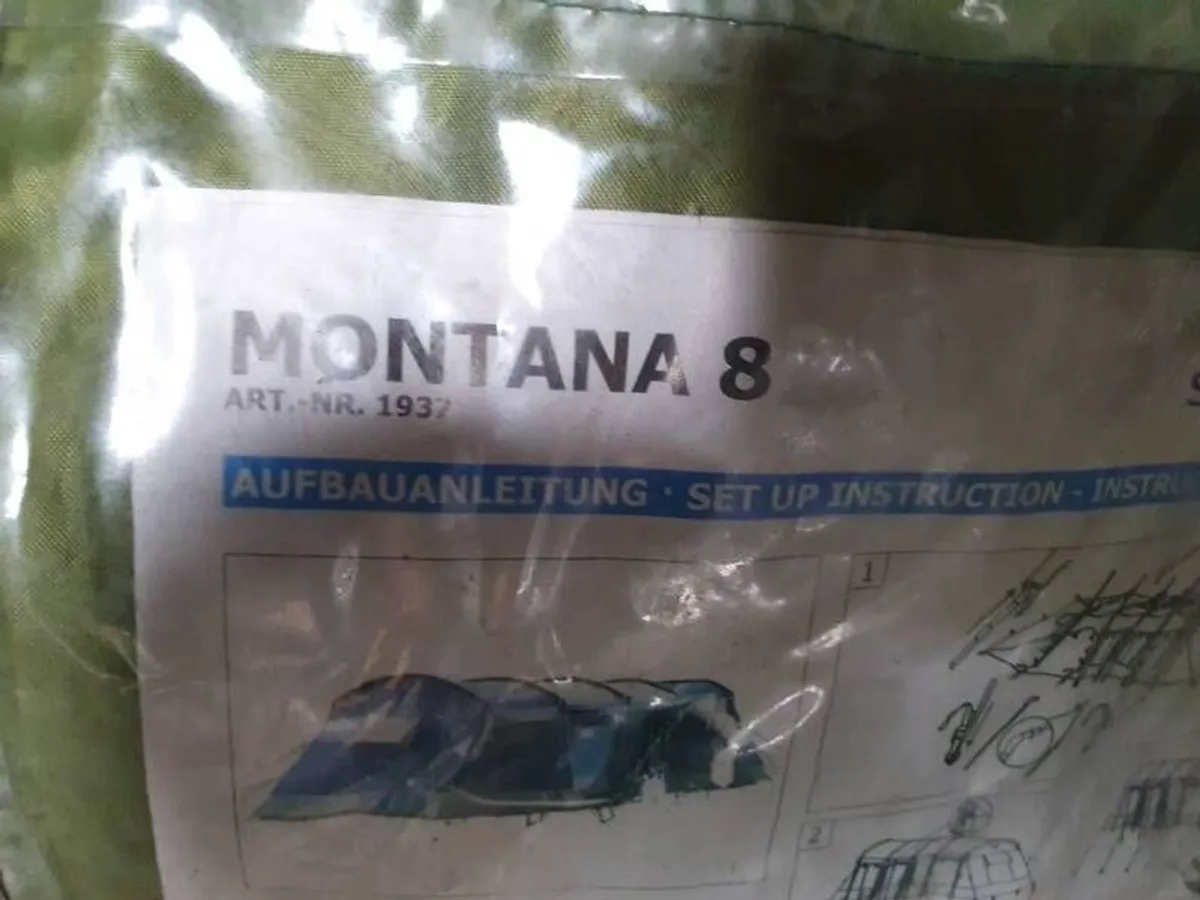 Camping luxury 8 man tent see descriptions on slides - Image 2