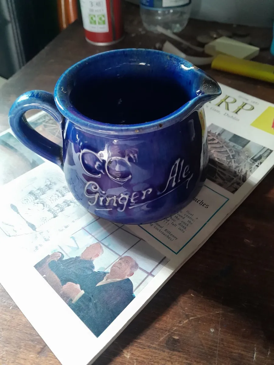 Vintage  c  c ginger ale advertising  jug - Image 1