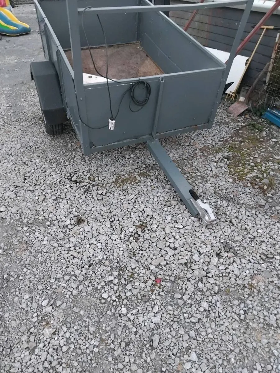 6x4 single wheel trailer - Image 4