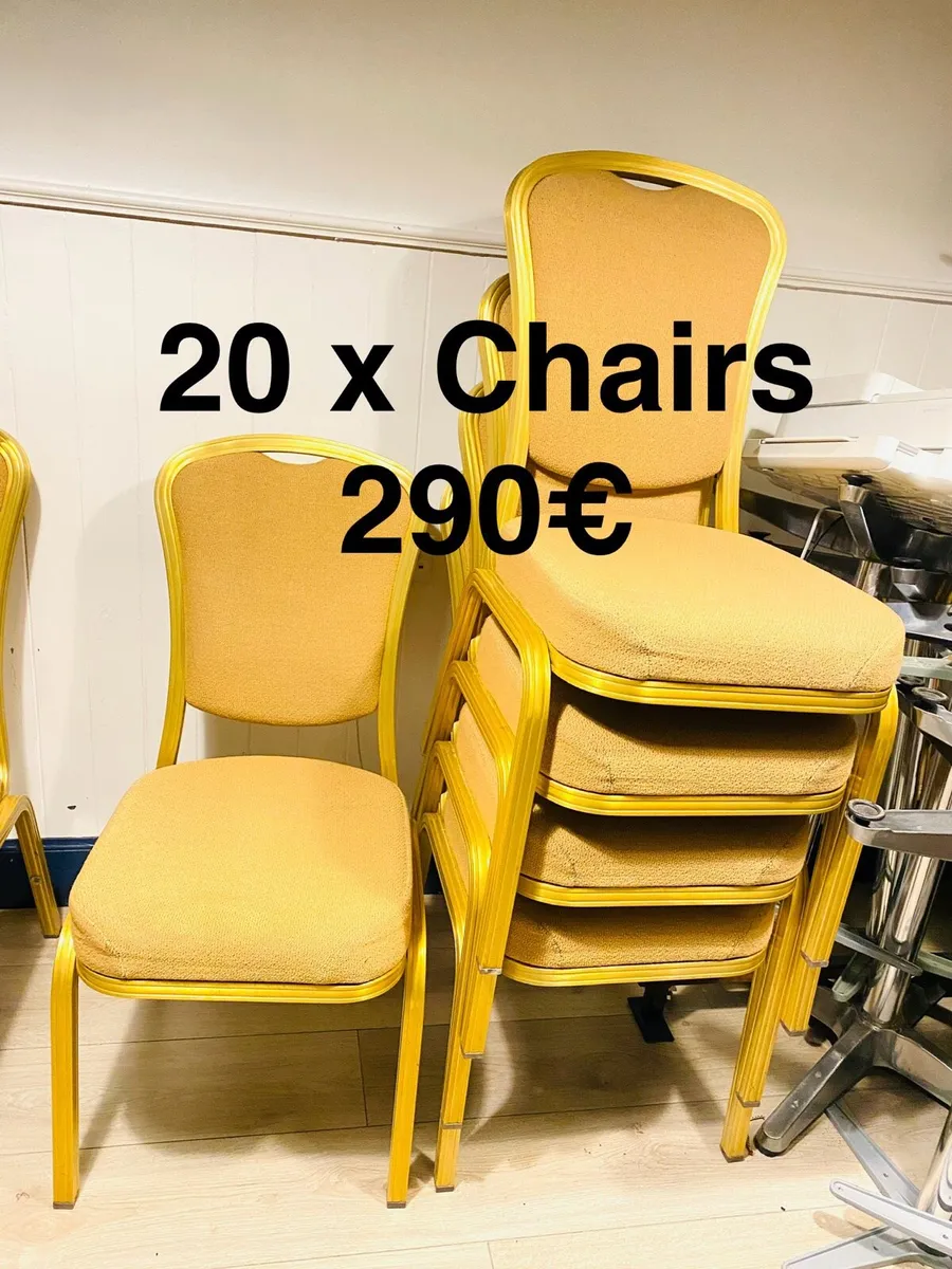 Restaurant or house use professional chairs. - Image 1