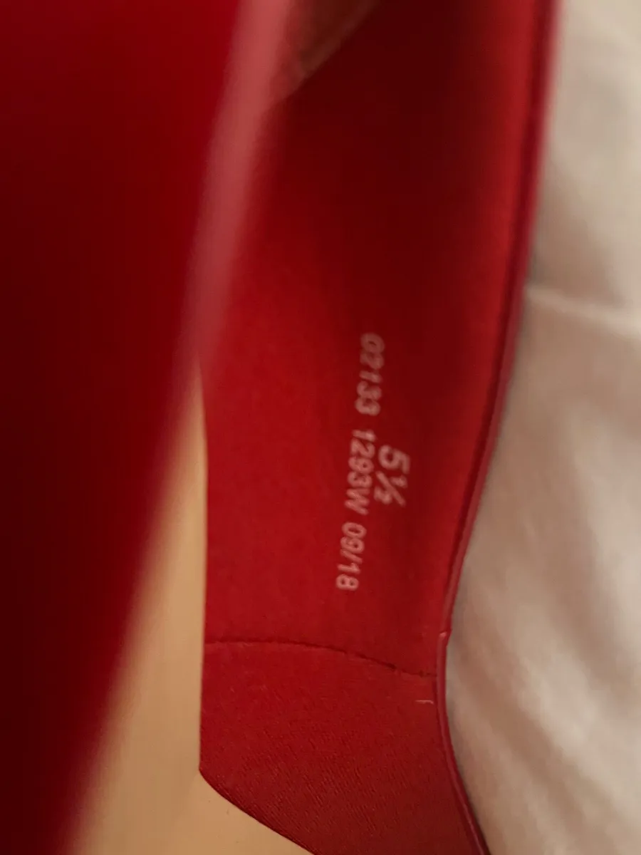High heel M&S red 5 1/2 - Image 2