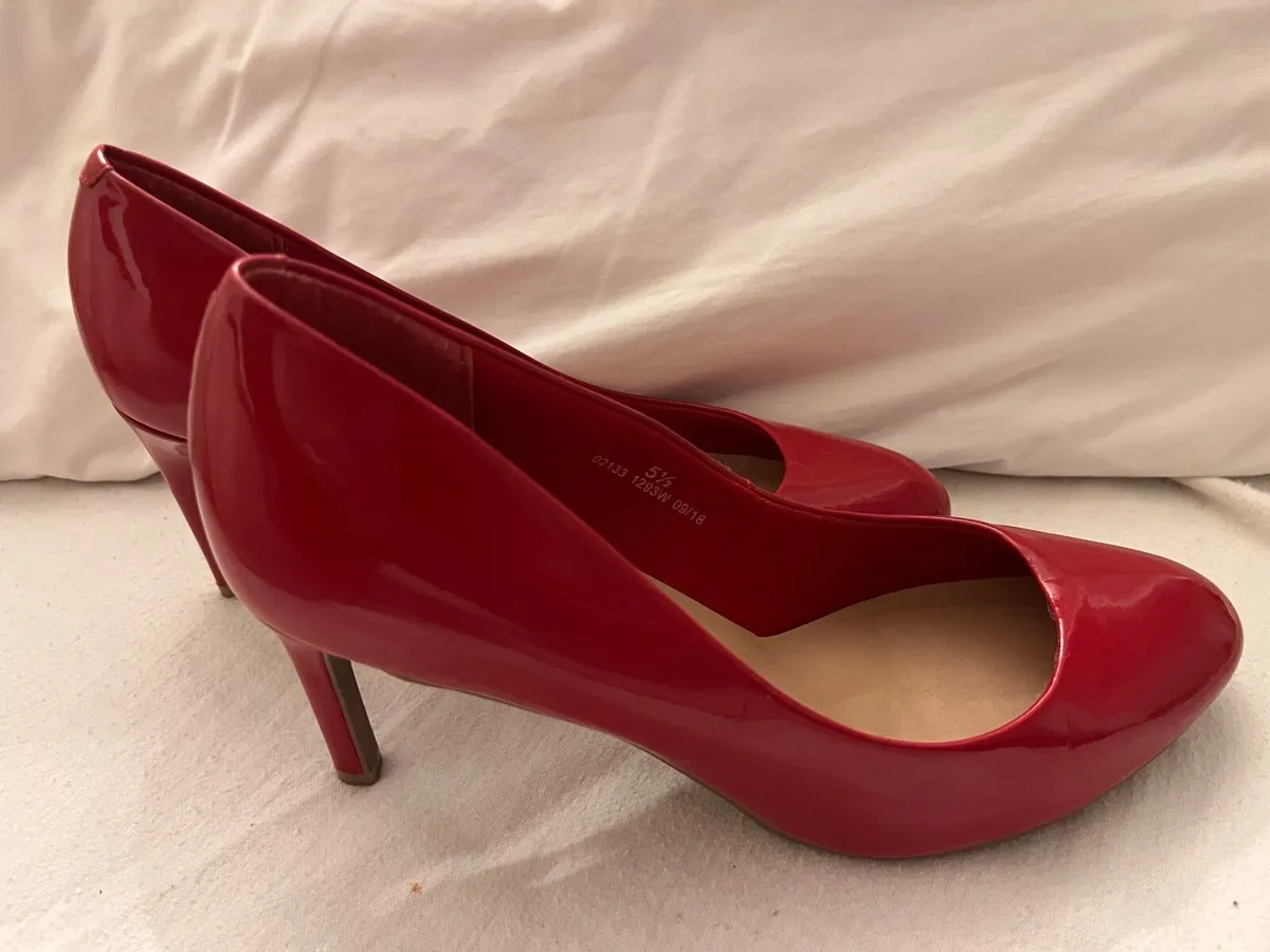 High heel M&S red 5 1/2 - Image 3