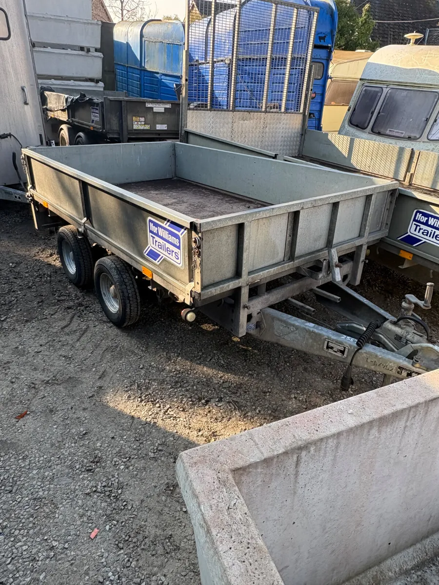 Ifor Williams 8x5 dropside trailer - Image 1