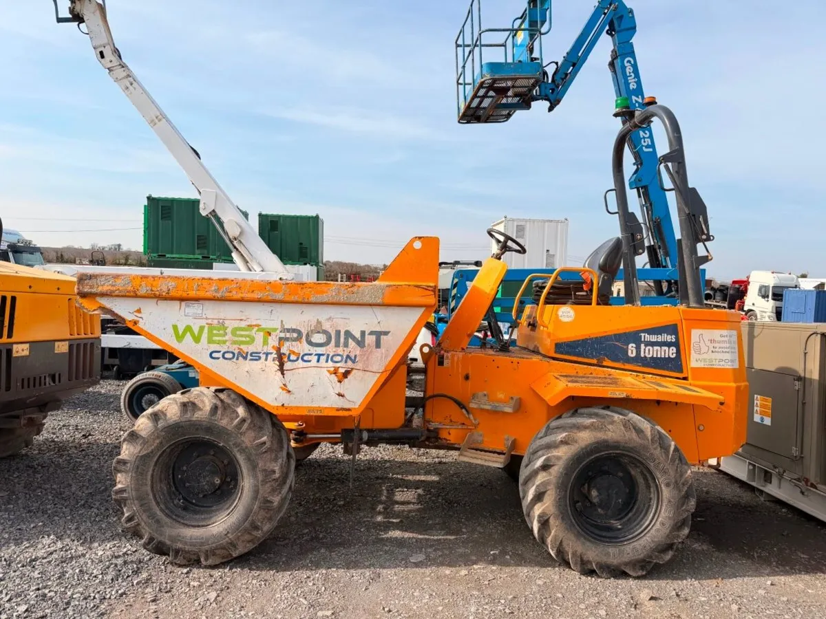 2018 THWAITES 6 TON DUMPER.....25T - Image 2