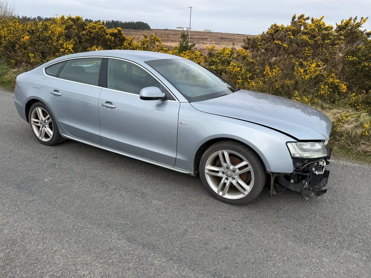 2010 Audi A5 Tdi  frontal damage - Image 1