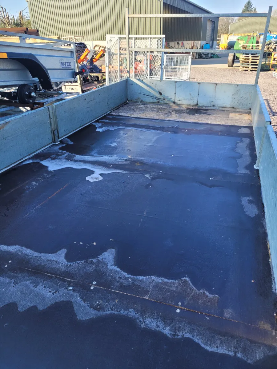 Ivor Williams 14ft tri axle flatbed trailer - Image 2