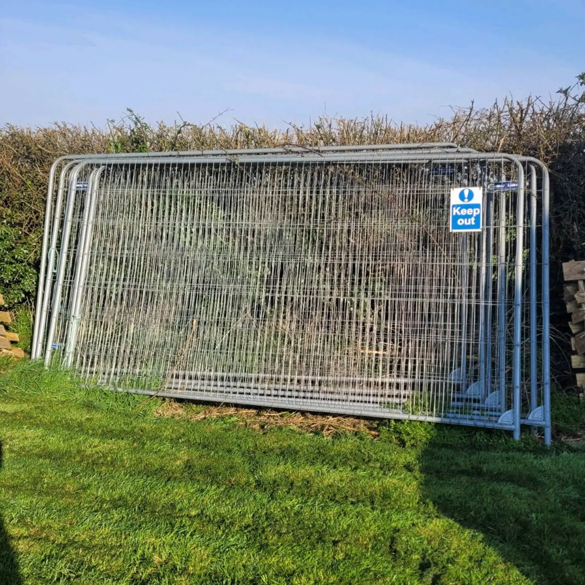 Harris fencing / temporary site fencing - Image 1