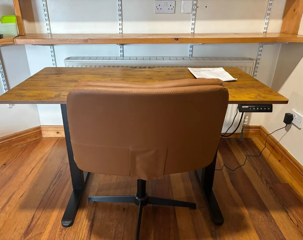 Hydrolic Desk with Chair - Image 3