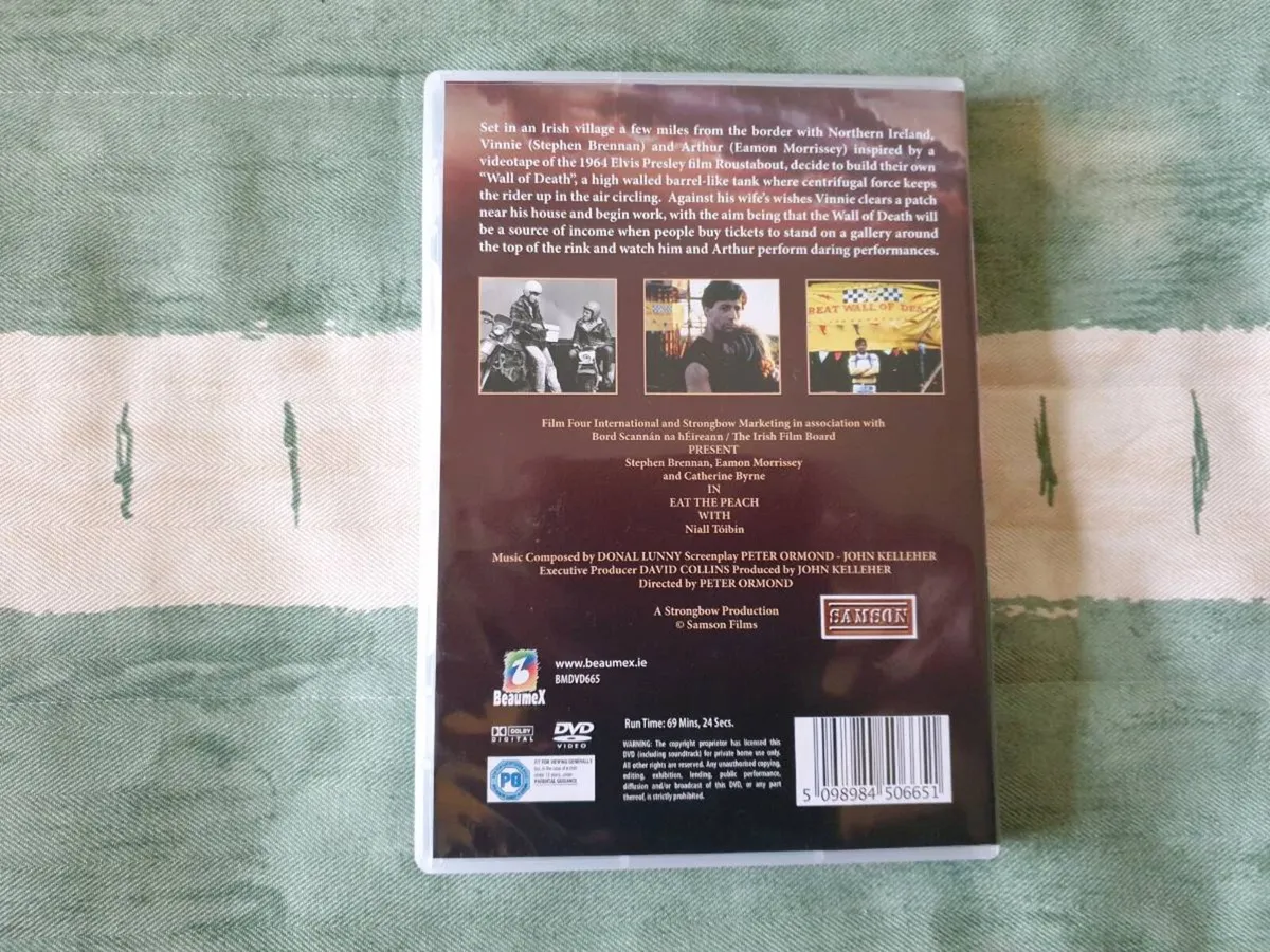 Eat The Peach Peter Ormrod DVD 1986 Niall Tobin - Image 2