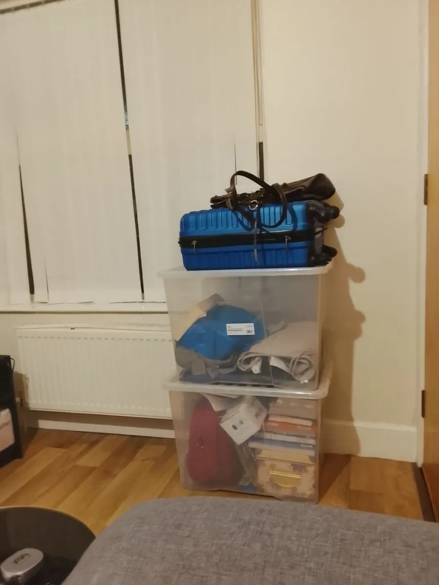 Storage Boxes, Household  & Clothing Items - Image 2