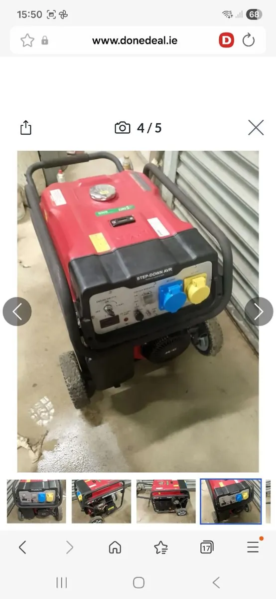 Senci 11 7000  generator 7.2kva - Image 4