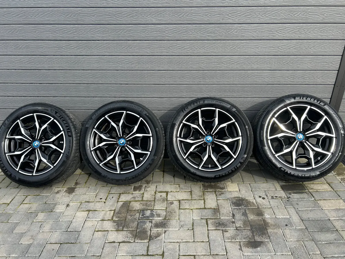 19” GENUINE BMW X3 ALLOY WHEELS & TYRES - Image 2