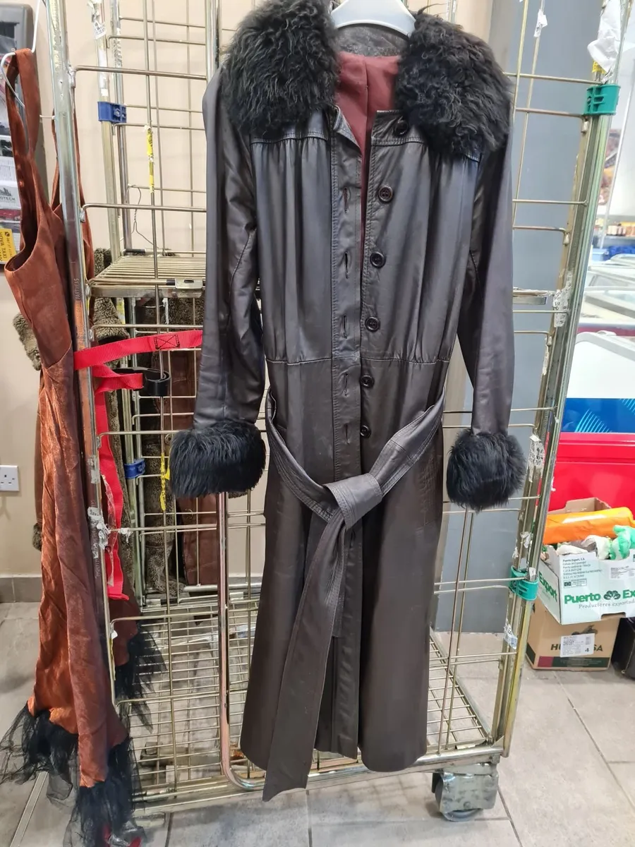 Leather Coat Ladies - Image 1