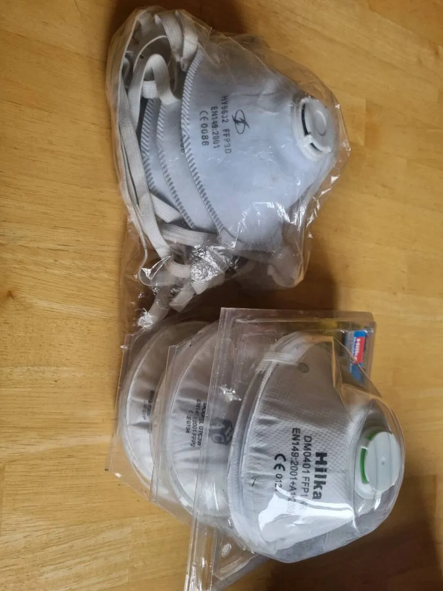 Respirator Face Masks with Exhalation Valve - Image 1