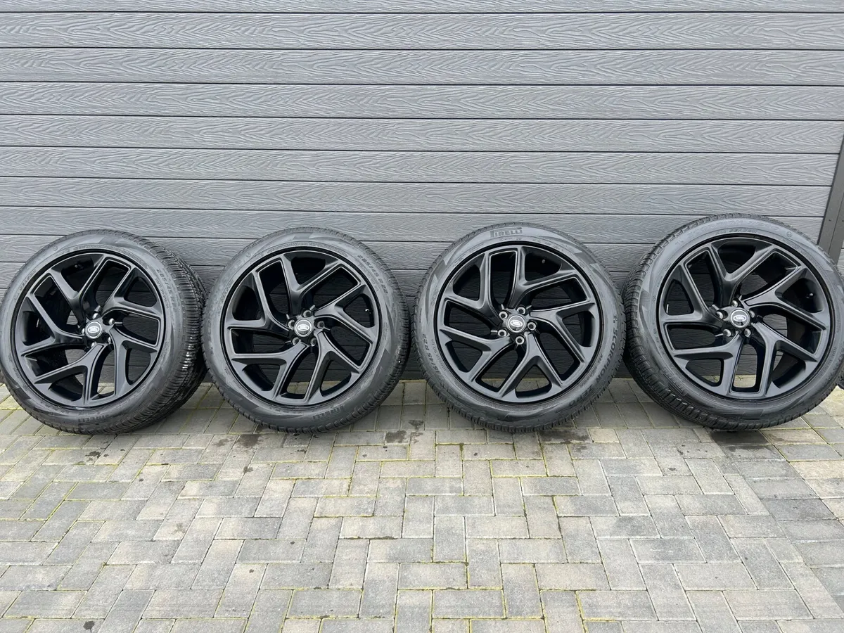 22” GENUINE RANGE ROVER SPORT ALLOY WHEELS & TYRES - Image 2