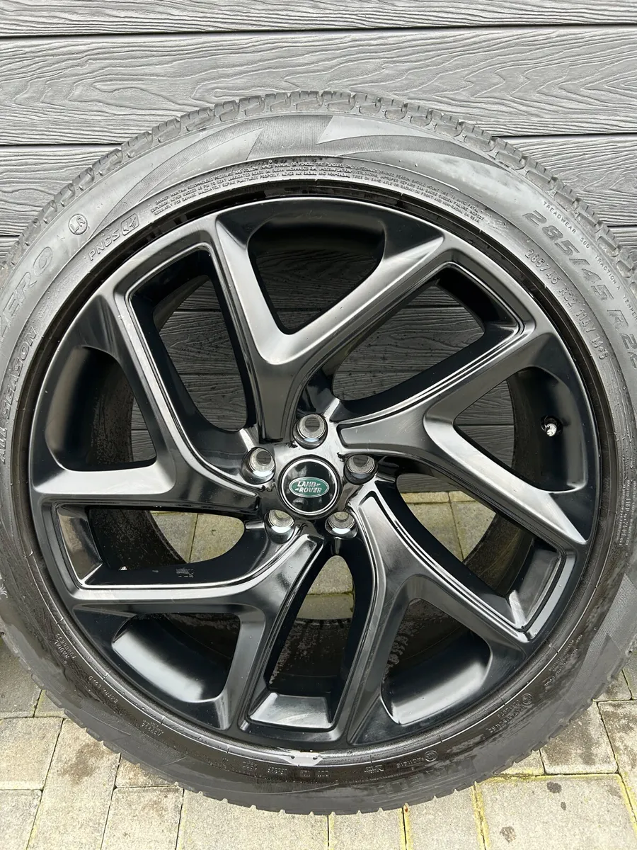 22” GENUINE RANGE ROVER SPORT ALLOY WHEELS & TYRES - Image 4