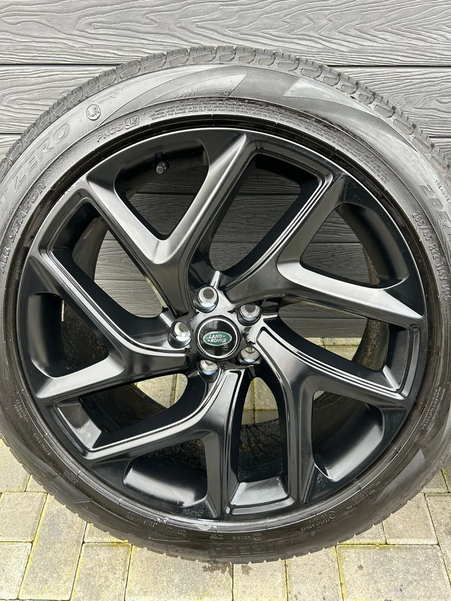 22” GENUINE RANGE ROVER SPORT ALLOY WHEELS & TYRES - Image 3
