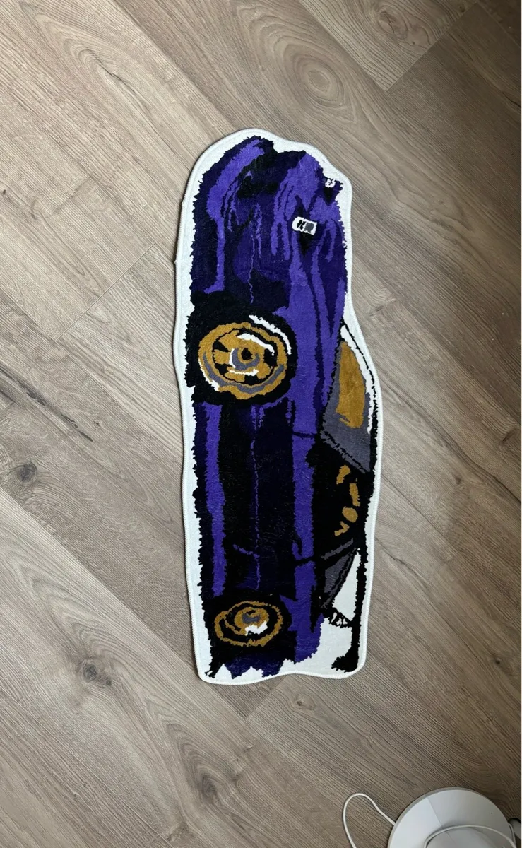 Drift Car Rug – Kids Bedroom / Cool Car Mat - Image 3