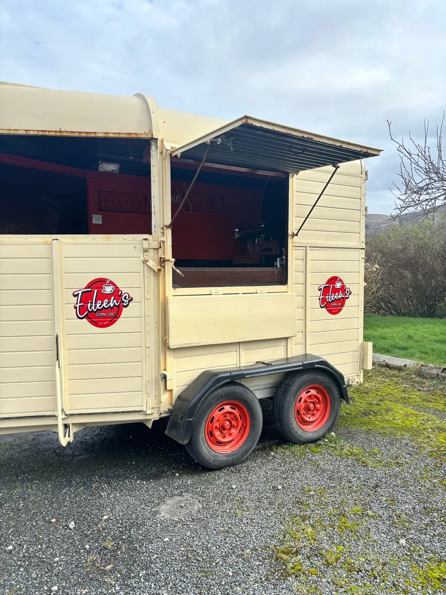 Horse Box Coffee Cart - Image 1