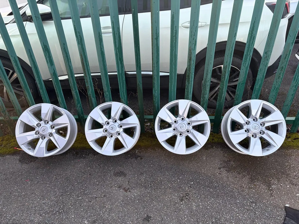 Toyota Land Cruiser Alloy Wheels - Image 1
