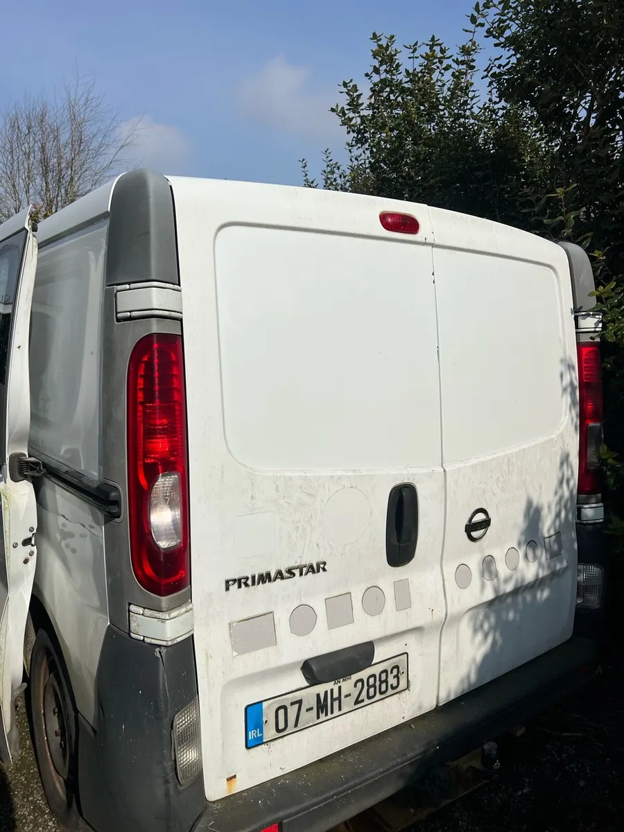 Nissan Primastar 2L crew cab, 2007, no tax or test - Image 4